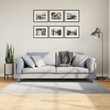 Rug IZA Short Pile Scandinavian Look Grey 120x170 cm 375452