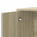 Sideboard Sonoma Oak 60x31x70 cm Engineered Wood 840473