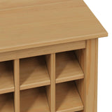 Wine Cabinet HILL Honey Brown 79.5 x 40 x 107.5 cm 42025037