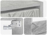 Wall-Mounted Shoe Cabinet DELFT 71 x 17 x 86 cm Engineered Wood 897078