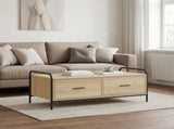 Coffee Table Sonoma Oak 99.5 x 49 x 41 cm Engineered Wood 8013609