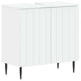 Bathroom Sink Cabinet ZWOLLE White 59.5 x 31.5x 59 cm 896345