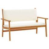 Garden Sofa Set 3 pcs Brown 75 x 45 x 38cm Solid Acacia wood 3325229