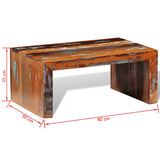 Coffee Table Reclaimed Wood 242121