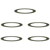 suitable for Flat Tree Rings 5 pcs Olive green 90 / 120 cm Steel 873725