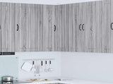 Wall Corner Cabinet LUCCA Grey Sonoma 57 x 57 x 100 cm 885171