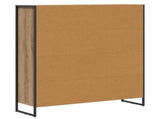 Book Cabinet Artisian Oak 99.5 x 30 x 108.5 cm Engineered Wood 886527
