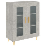 Sideboard Concrete Grey 69.5x34x90 cm Engineered Wood 812118