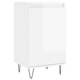 Sideboards 2 pcs High Gloss White 40x35x70 cm Engineered Wood 831057