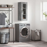 Wall Mounted Cabinet Concrete Grey 34.5x34x90 cm 828920
