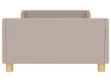 Children's Bed Frame with Headboard Light Grey 80 x 160 cm 42010856