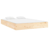Bed Frame without Mattress Solid Wood 200x200 cm 820022