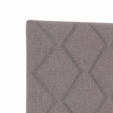 Headboard with Headboard Taupe 200 cm Faux Leather 3337955