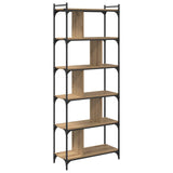 Bookcase Artisan oak 76 x 32 x 192 cm Engineered wood 882170