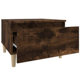 Side Tables 2 pcs Smoked Oak 50x46x35 cm Engineered Wood 819511