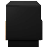 TV Stand 90 x 34.5 x 40 cm Black Engineered Wood 8011469