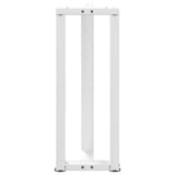 Console Table Legs T-Shaped 2 pcs White 25x28x cm Steel 4013041