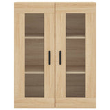 Wall Mounted Cabinets 2 pcs Sonoma Oak Engineered Wood 3197948