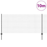 Welded Wire Fence with Post 10 x 1 m 3336563