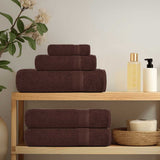 Sauna Towels "FROGN" 4 pcs Brown 80x200 cm 360 gsm 136768