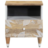 ZNTS Bedside Cabinet 40x33x46 cm Solid Wood Mango 4018670