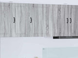 Wall Cabinet PORTO Grey Sonoma 50 x 31 x 80 cm Engineered Wood 885391