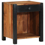 Bedside Cabinet Brown 40 x 35 x 50 cm Solid acacia wood 4019634