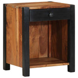 Bedside Cabinet Brown 40 x 35 x 50 cm Solid acacia wood 4019634