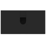 Bathroom Sink Cabinet DELFT Black 59.5 x 31.5x 59 cm 897006