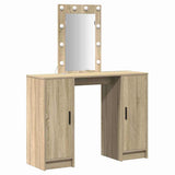 Dressing Table Brown 102 x 33 x 135 cm Engineered Wood 865183