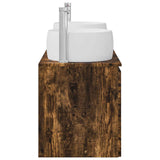 Bathroom Cabinet Set 3 pcs Smoked Oak 49.5 x 44.5 x 66 cm 3405722