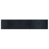 Rug Rectangular Grey100x500 cm Bamboo 376964