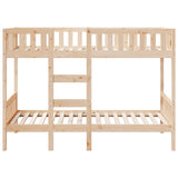 Bunk Bed 90x200 cm Solid Wood Pine 3308601
