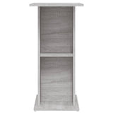 Aquarium Stand Grey Sonoma 60.5x36x72.5 cm Engineered Wood 833645