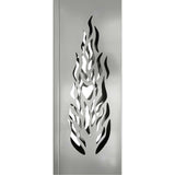 Solar LED Pathway Light 2 pcs Silver Galvanized Steel 879798