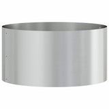 Planter Ring 5 pcs Silver 40 x 40 x 20 cm Galvanised Steel 873617