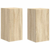 TV Wall Cabinet 2 pcs Sonoma 30 x 31 x 60 cm Engineered Wood 892274