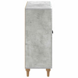 Bathroom Storage Cainet ALKMAAR Concrete Grey 59.5 x 31 x 80 cm 896178