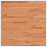 Table Top 60x60x1.5 cm Square Solid Wood Beech 355968