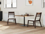 Dining Chairs 2 pcs Light Brown 43 x 54 x 89 cm 42020438
