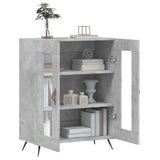 Sideboard Concrete Grey 69.5x34x90 cm Engineered Wood 827760