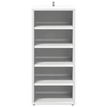 Shoe Cabinets 2 pcs White 31.5x35x70 cm Engineered Wood 808982