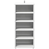 Shoe Cabinets 2 pcs White 31.5x35x70 cm Engineered Wood 808982