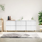 Sideboards 3 pcs White 60x35x70 cm Engineered Wood 3185767