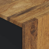 Bathroom Wall Cabinet 38x33x48 cm Solid Wood Mango 351993