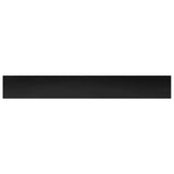 Window Sills 2 pcs Black 120 x 15 x 2 cm Solid Beech Wood 42048332