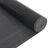 Rug Rectangular Grey80x500 cm Bamboo 376928