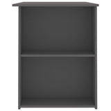 Desk Grey 110x60x73 cm Engineered Wood 800578