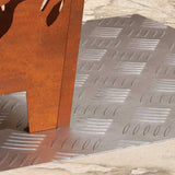 Stair Tread Square 2 pcs Silver 50 x 50 cm Aluminium 4104345