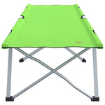 Folding Camping Bed Folding 2 pcs Dark green 62 x 194 x 42 cm 42003126